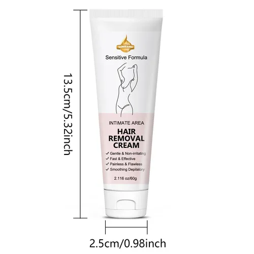 Pack 2x Crema Depilatoria Zona Íntimapiel Sensible 60g C/u