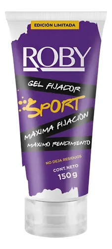 Roby Gel Fijador Sport Máxima Fijación 150g