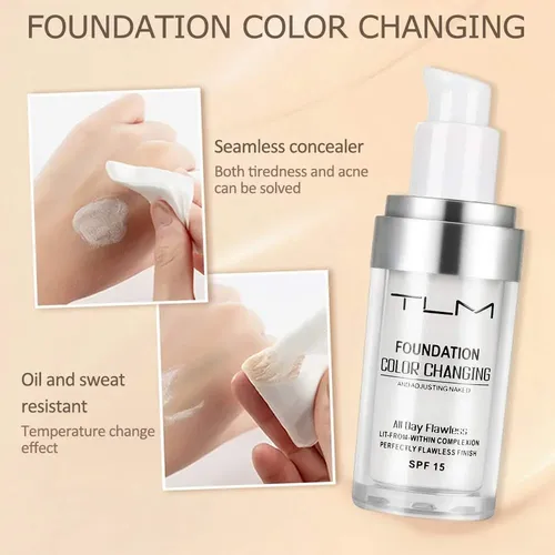 Base Ucanbe Tom Que Cambia De Color, 30 Ml, Con Brochas Y Es