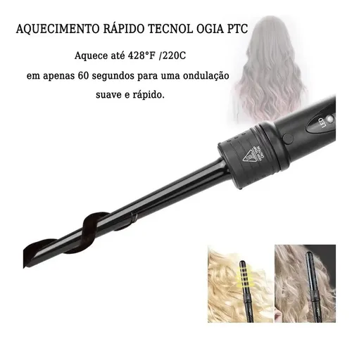 .ferros Profesionales Tenaza Onduladora Rizadora De Cabello