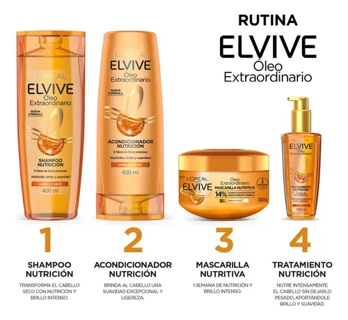 Pack Acondicionador Elvive Óleo Extraordinario 400 Ml
