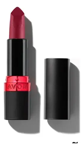 Labial Avon Ultra Color en Barra, Morado Pasión Ultramatte