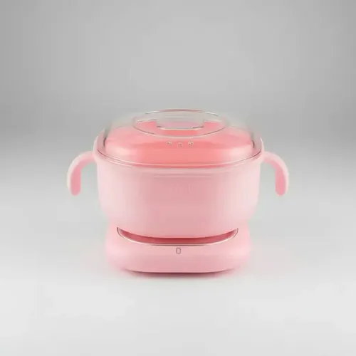 Calentador De Cera De Silicona Plegable Depilacion Rosa