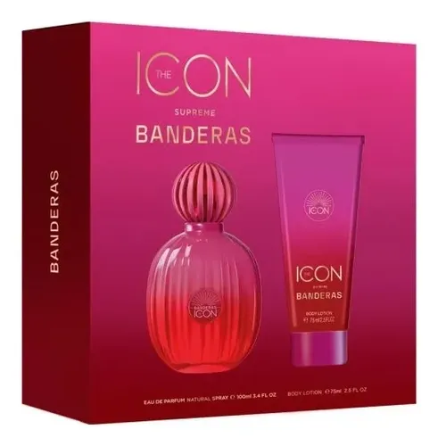Estuche Perfume Banderas The Icon Woman Supreme Edp 100ml