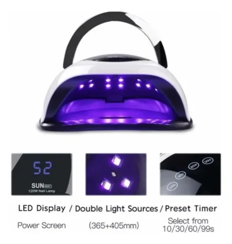 Cabina Uñas Profesional Uv/led Bq5t + Torno Lapiz + Fresas