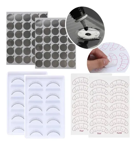 Kit Insumos Basico Lashista Inicial Extensiones De Pestañas