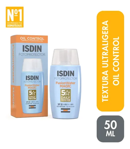 Fotoprotector Solar Isdin Fusion Water Magic FPS50 50 ml