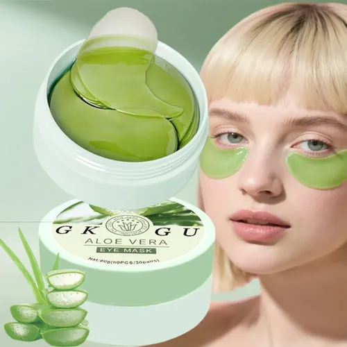 Parches Oculares Aloe Vera Colágeno, 60 Unidades Todo Tipo De Piel