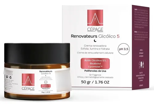 Cepage Renovateurs Ácido Glicólico 5 Crema Facial Antiedad