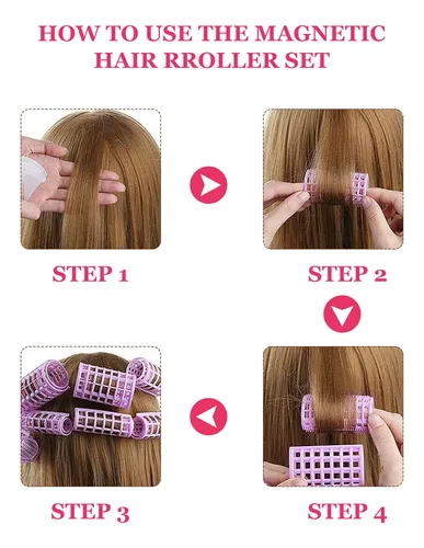 36 Rulos Onduladores Para El Cabello, Estilo Y Rizos
