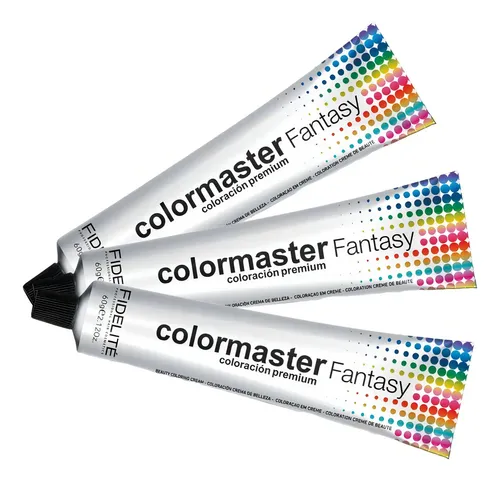 Tinturas En Crema Colormaster Fantasy X3 Unidades X60g C/u Tono A elección