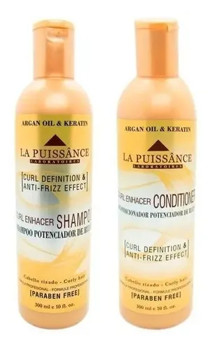 Kit La Puissance Shampoo + Acondicionador Potenciador Rulos