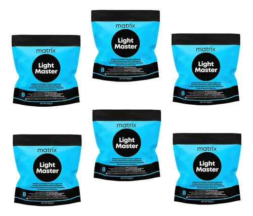 Matrix Polvo Decolorante Light Master X 6uni Aclara 8 Tonos