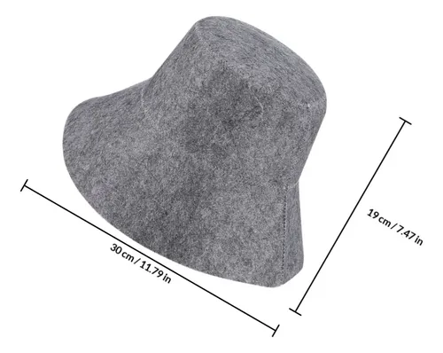 Gorro De Sauna De Fieltro, Gorro De Baño, Gorro De Ducha, Go