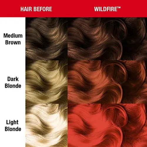 Tinte Semipermanente Manic Panic Classic Wildfire, Color Cal