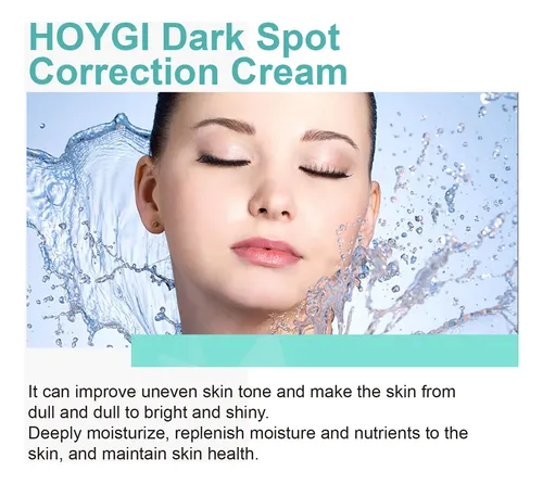 Crema Facial Correctora De Manchas Oscuras Hoygi