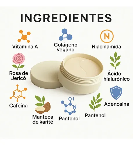 Parche Hidrogel Ojos Abib Antioxidante Hidratante Ácido Hialurónico Colágeno 60 Uds