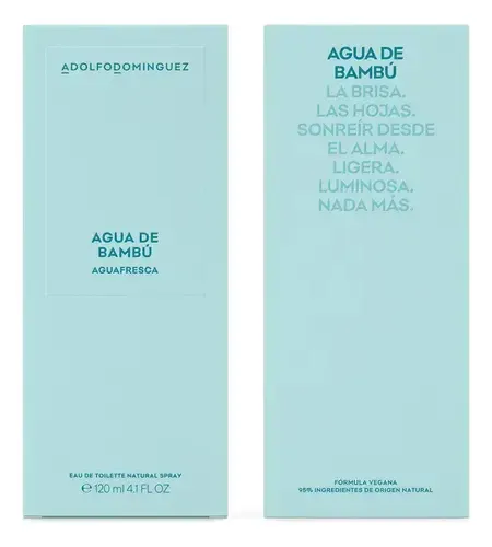 Adolfo Dominguez Agua De Bambu Agua Fresca Edt X 120ml