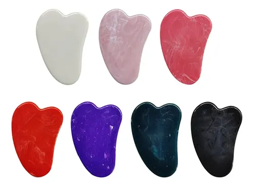 Masaje Con Piedras Naturales De Jade Gua Gu Sha Con Forma De