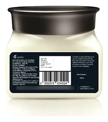 Crema Deshidratante Raaga Professional Advanced, 500 G, Con