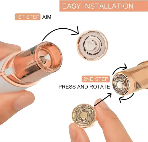 Depiladora Facial Mujer Electrico Usb Recargable, Depilador