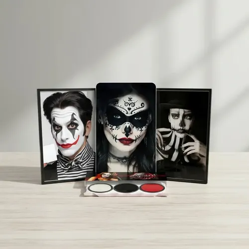 Set Maquillaje Artístico Cremoso de Artelight para Halloween, con Estuche y 3 Piezas