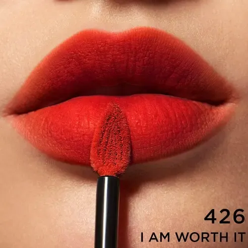 Lápiz Labial Loréal Con Efecto Mate, Color 426 Am Worth It 426 Vale La Pena
