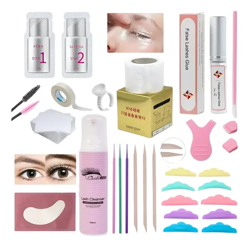 Kit Para Permanente Pestañas Lifting Completo Iconsign Lash