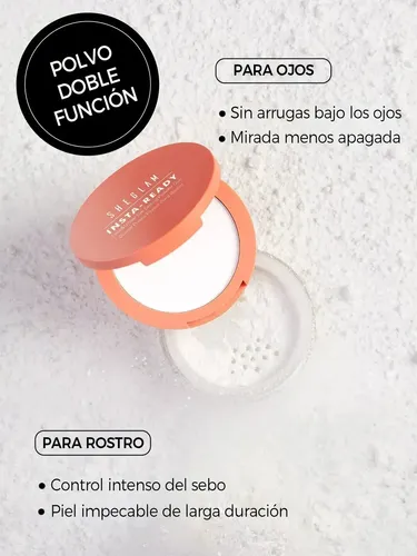 SHEGLAM Insta-Ready Polvos Rostro y Ojos