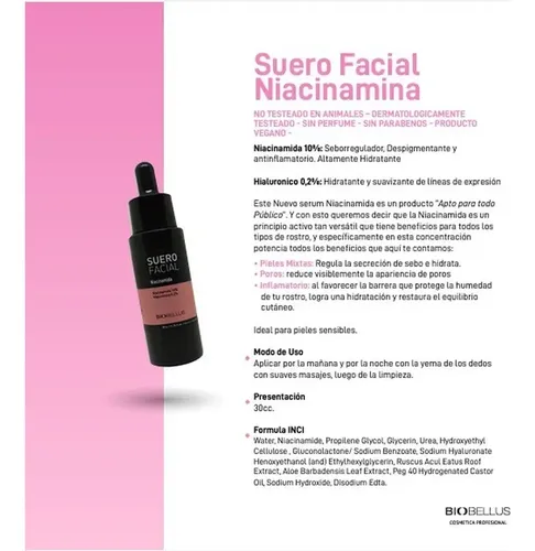 Skincare Facial Piel Sensible Rutina Diaria Biobellus