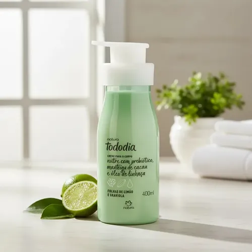 Natura Tododia Hojas De Limón Y Guanábana Crema Corporal 400