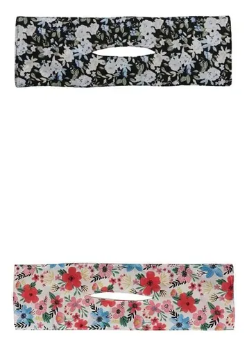 Bandas For El Cabello Con Estampado De Donas Anudadas,