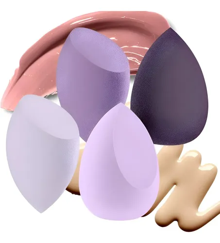 Esponjas De Maquillaje 4 Piezas – Beauty Blender Color