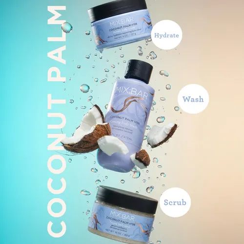 Crema Corporal Mix:bar Coco, Palma, Karité Y Manteca De Caca