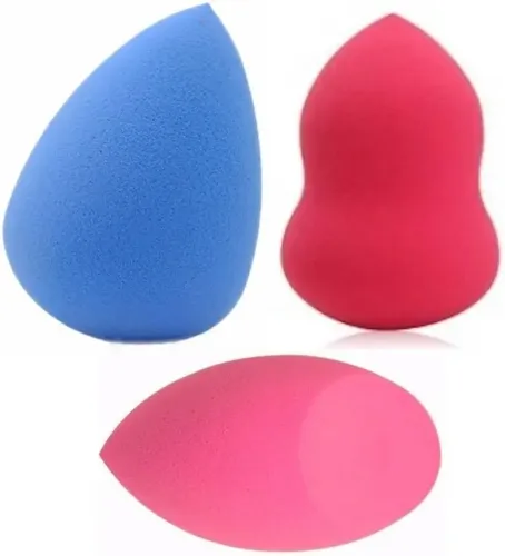Set De 3 Esponjas Blender Maquillaje Imperdibles Oferta!