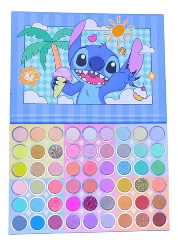 Stitch Shadow Palette 54 colores Maquillaje infantil 54 colores Maquillaje infantil
