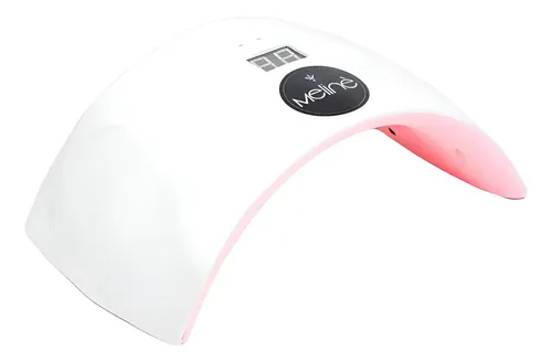 Meline Led Nail Lamp24w Color Blanco Semipermanente Uv/led