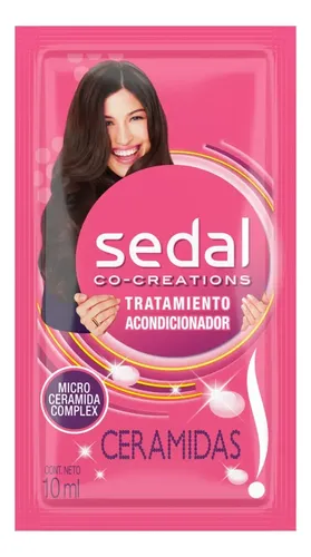 Acondicionador Sedal Co-Creations Ceramidas en sachet de 10mL por 1 unidad