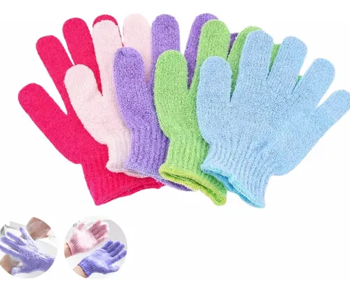Guante Exfoliante Manopla Piel Para Spa Corporal/facial X2