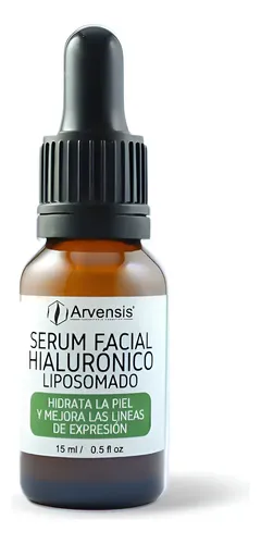 Serum Acido Hialuronico Al 0,5% Liposomado 15cc Arvensis Todo Tipo De Piel Día/noche