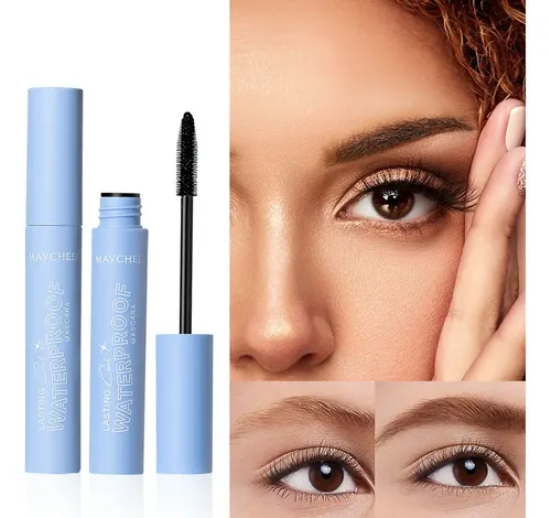 Máscara Impermeable, Fijador, Delineador De Ojos Con S