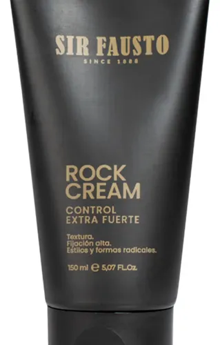 Sir Fausto Rock Cream Control Extra Fuerte Fijación 150ml 6c