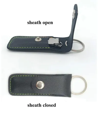 Cortador De Uñas Portátil De Acero Inoxidable, Llavero Alemá Small