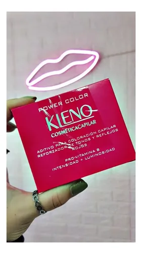 Ampolla Power Color Kleno Potenciador De Tonos Rojos X 3