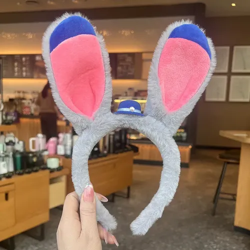 Diadema De Peluche Con Dibujos Animados Para Mujer Judy Rabb