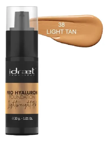 Base Fluida Pro Hyaluron Lightweight Hd Light Tan 38 Idraet