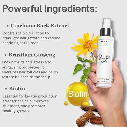 El Sérum Para El Crecimiento Del Cabello Limpia Suavemente E