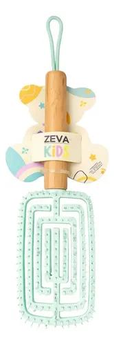 Cepillo Desenredante Niños Recto Suave Cabello Zeva