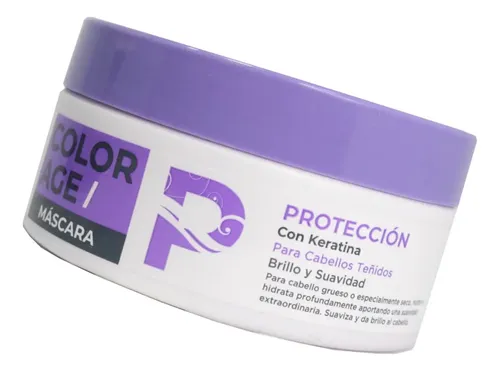 Máscara Color Age Protección Keratina Cabello Teñido Pelo