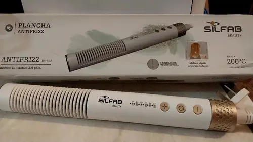Plancha De Pelo Antifrizz By-623 Silfab